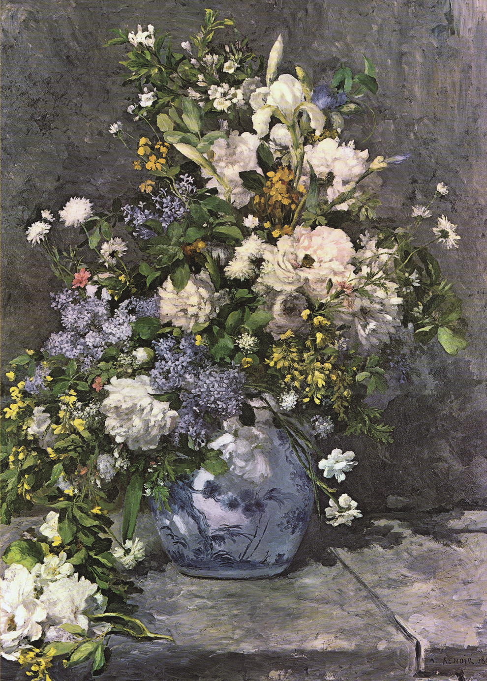 Kunstdruck "Blumenvase" vonAuguste Renoir