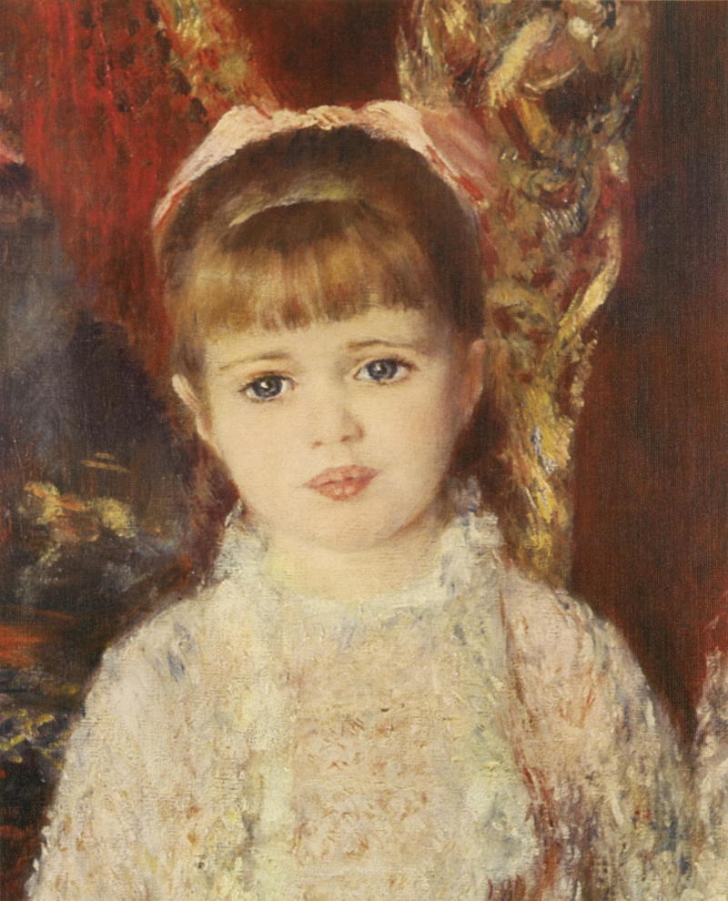 Kunstdruck Mädchen Aus Rosa Und Blau Von Renoir Auguste 