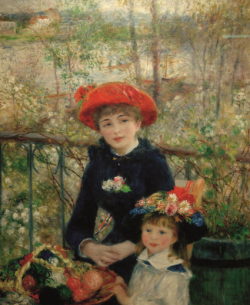 Kunstdruck "Auf Der Terrasse" Von Renoir Auguste