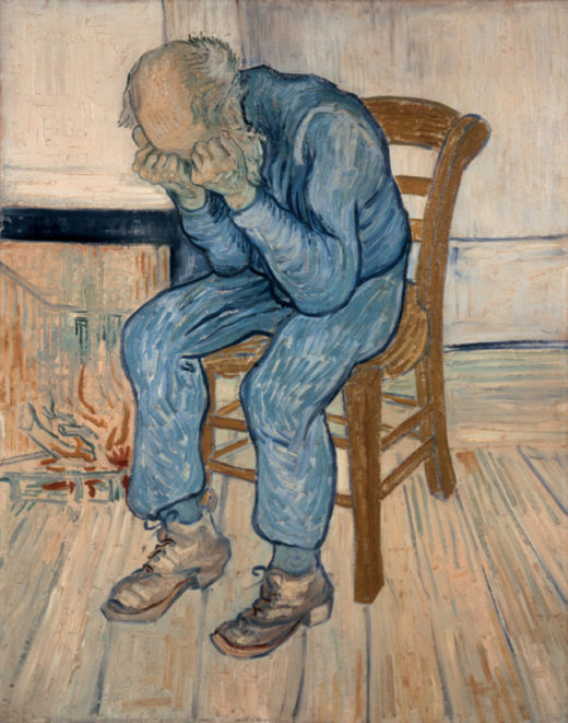 Vincent van Gogh “Trauernder alter Mann”, 81 x 65 cm 1