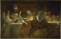 Rembrandt “Die-Verschwörung-des-Claudius-Civilis“ 169 x 309 cm