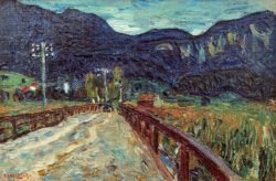 Wassily Kandinsky "Kochel Die Brücke" 45 x 30 cm