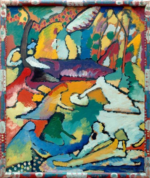 Wassily Kandinsky „Fragment Zu Komposition“ 48 x 58 cm 1