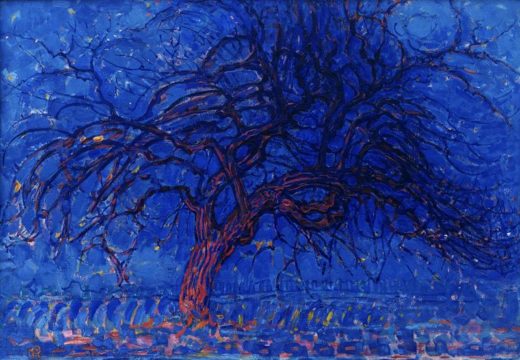 Piet Mondrian „Abend Roter Baum“ 70 x 99 cm 1