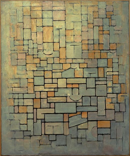 Piet Mondrian „Komposition Compositie“ 120 x 100 cm 1