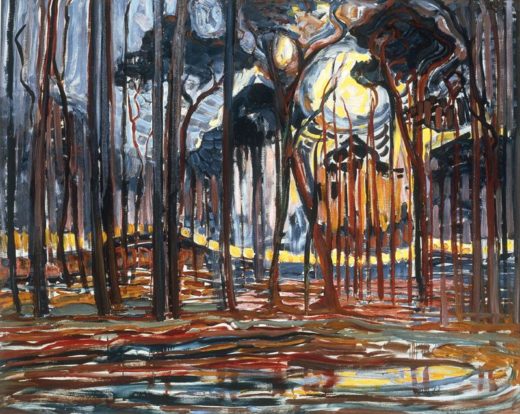 Piet Mondrian „Wald bei Oele“ 128 x 158 cm 1