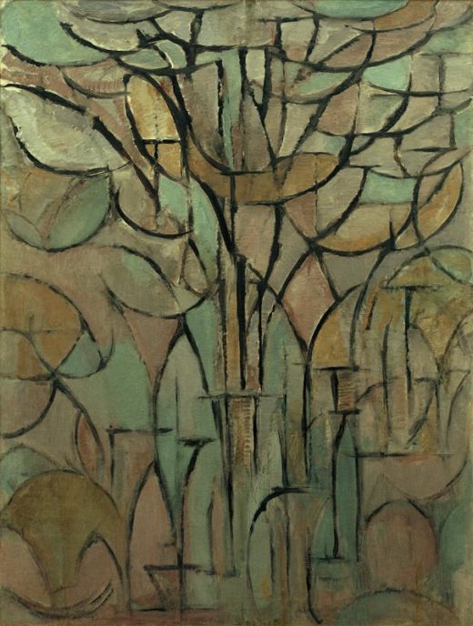 Piet Mondrian „Die Bäume“ 94 x 70 cm 1