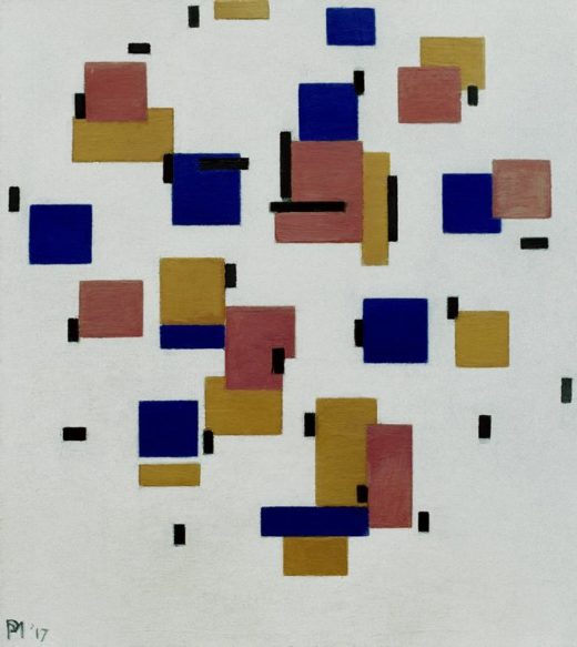 Piet Mondrian „Komposition in Farbe“ 50 x 48 cm 1