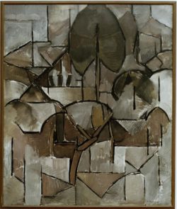 Piet Mondrian "Landschaft mit Bäumen" 120 x 100 cm