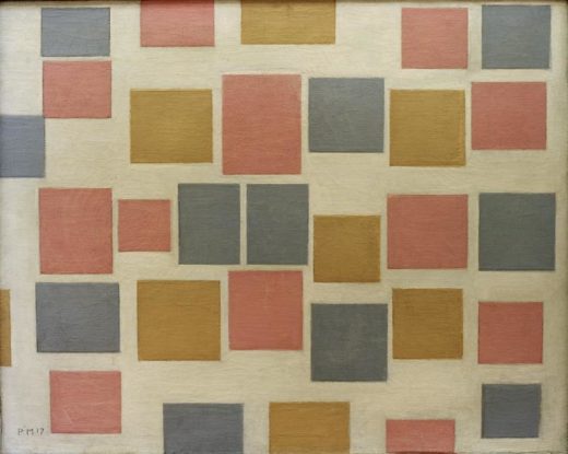 Piet Mondrian „Komposition mit Farbflächen“ 48 x 61 cm 1