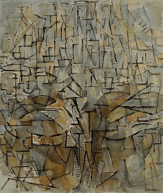 Piet Mondrian „Komposition Compositie“ 95 x 80 cm 1