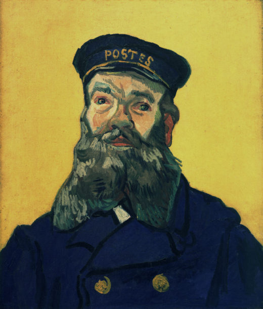 Vincent van Gogh “Le Facteur Joseph Roulin” (Der Brieftraeger Joseph Roulin) 65 x 54 cm 1