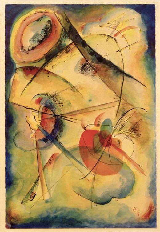 Wassily Kandinsky „Komposition“ 23 x 34 cm 1