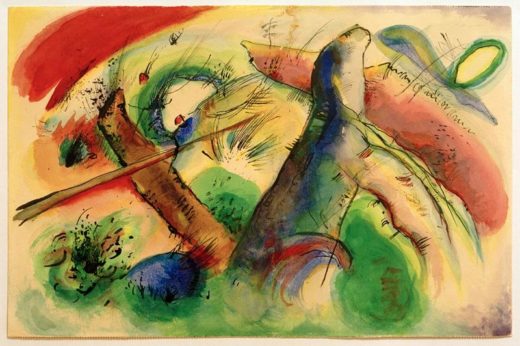 Wassily Kandinsky „Komposition“ 34 x 23 cm 1