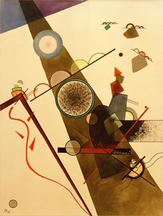 Wassily Kandinsky „Brown Ray“ 30 x 40 cm 1