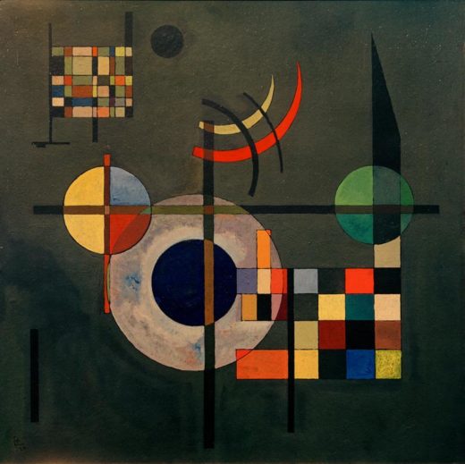 Wassily Kandinsky „Gegengewichte“ 49 x 49 cm 1