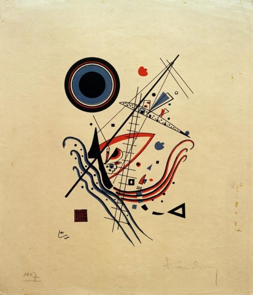 Wassily Kandinsky „Blau“ 14 x 21 cm 1