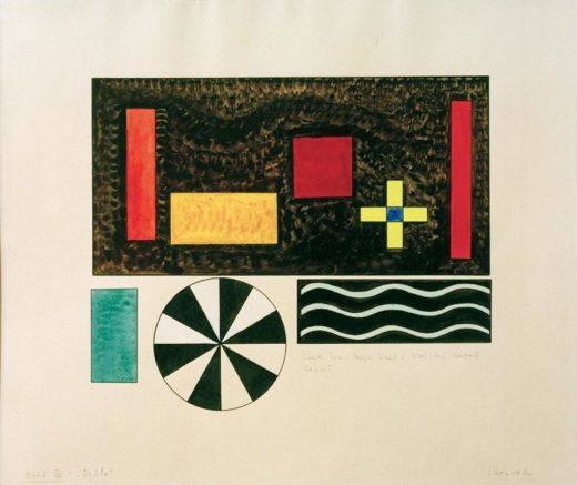 Wassily Kandinsky „Bilder Einer Ausstellung Bild Bydlo“ 51 x 39 cm 1