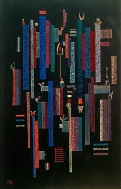 Wassily Kandinsky "Jeu Deserticales" 32 x 49 cm