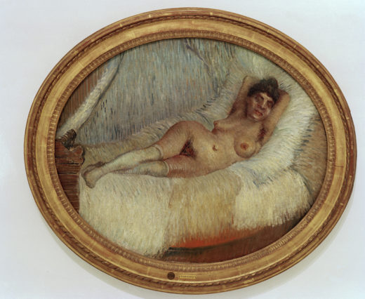 Vincent van Gogh “Weiblicher Akt auf einem Bett”, 59,5 x 73 cm 1