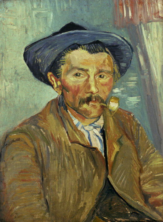 Vincent van Gogh “Mann mit Pfeife” 62 x 47 cm 1