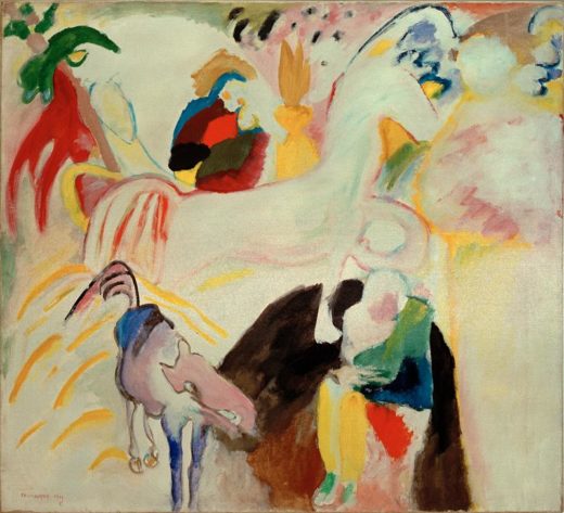 Wassily Kandinsky „Pferde“ 107 x 97 cm 1