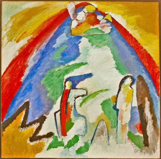 Wassily Kandinsky „Berg“ 109 x 109 cm 1