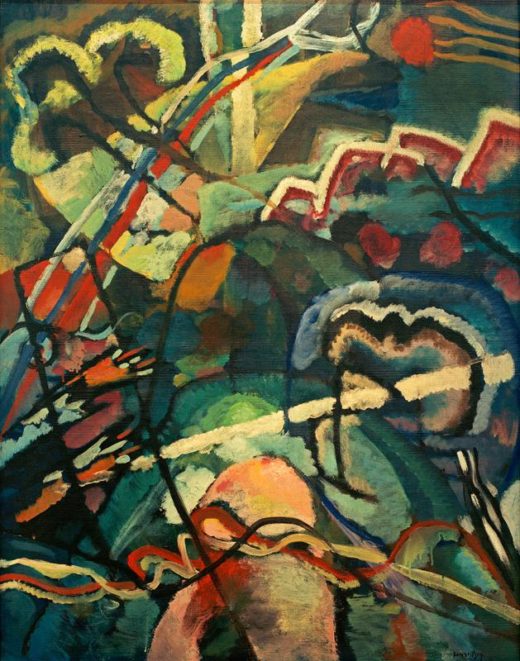 Wassily Kandinsky „Draft For Painting With White Border“ 78 x 108 cm 1