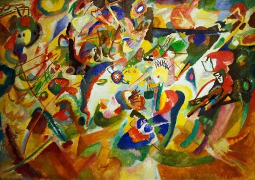 Wassily Kandinsky „Entwurf Zu Einer Komposition“ 125 x 90 cm 1