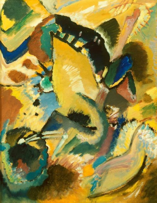 Wassily Kandinsky „Große Studie Zu Dem Wandbild Für Edwin“ 50 x 65 cm 1