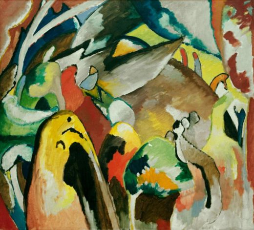 Wassily Kandinsky „Improvisation Nr 19a“ 106 x 97 cm 1
