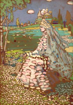 Wassily Kandinsky "Die Braut" 29 x 41 cm