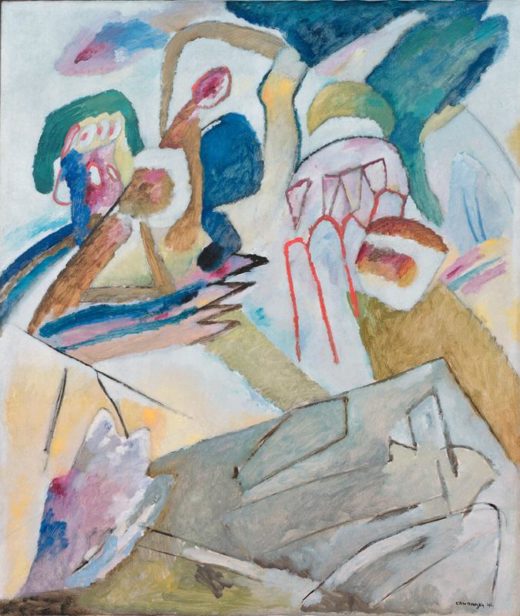Wassily Kandinsky „Improvisation Mit Grabstein“ 121 x 41 cm 1