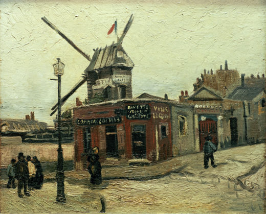 Vincent van Gogh “Le Moulin de la Galette” 38 x 46,5 cm 1