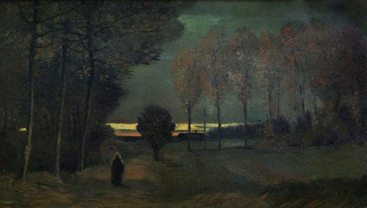 Vincent van Gogh “Herbstlandschaft bei Abend”, 51 x 93 cm 1