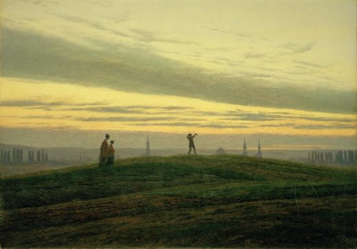 Caspar David Friedrich „Der Abendstern“  43 x 32 cm 1