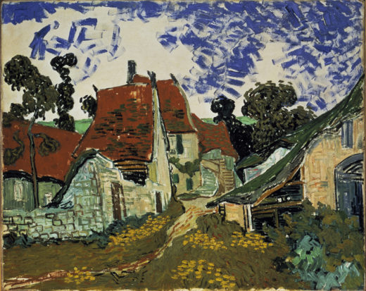 Vincent van Gogh “Dorfstraße in Auvers”