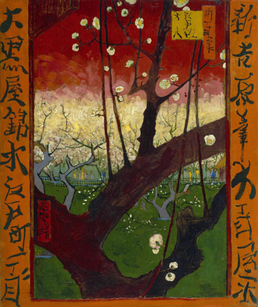 Vincent van Gogh “Bluehender Pflaumenbaum” 55 x 46 cm 1
