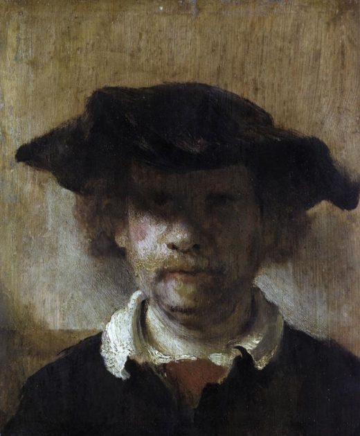 Rembrandt “Rembrand-Selbstbildnis“ 25.7 x 21