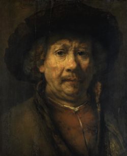 Rembrandt “Das-kleine-Rembrand-Selbstbildnis“ 48.8 x 40.6 cm