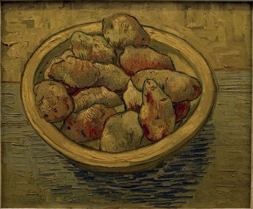 Vincent van Gogh “Stilleben mit Kartoffeln in gelber Schuessel” 39 x 47 cm 1