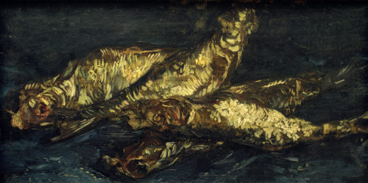 Vincent van Gogh “Stilleben mit Buecklingen”, 21 x 42 cm 1