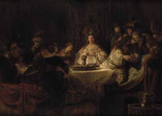 Rembrandt “Simsons-Hochzeit“ 126.5 x 175