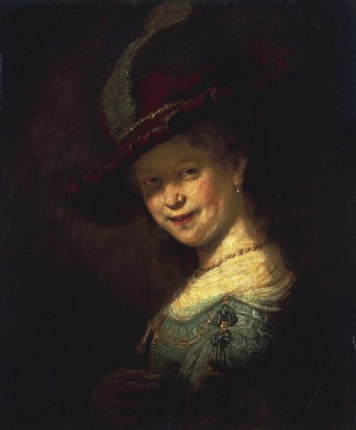 Rembrandt “Saskia-van-Uylenburgh-als-Mädchen“ 52.5 x 44