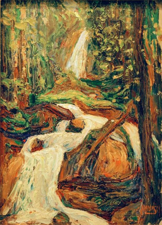 Wassily Kandinsky „Kochel Wasserfall“ 23 x 32 cm 1