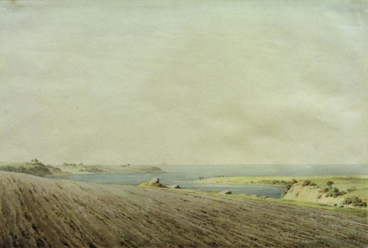 Caspar David Friedrich „Ostsee bei Rügen“  36 x 24 cm 1