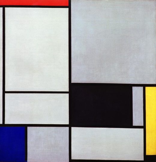 Piet Mondrian „Komposition“ 103 x 99 cm 1