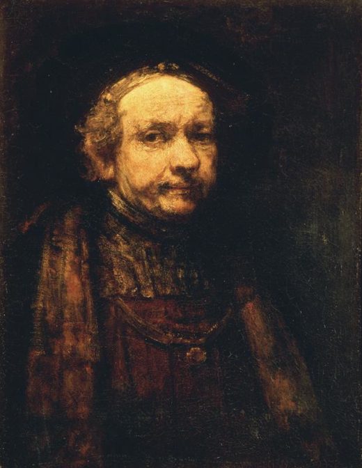 Rembrandt “Autoportrait“ 85 x 61 cm 1