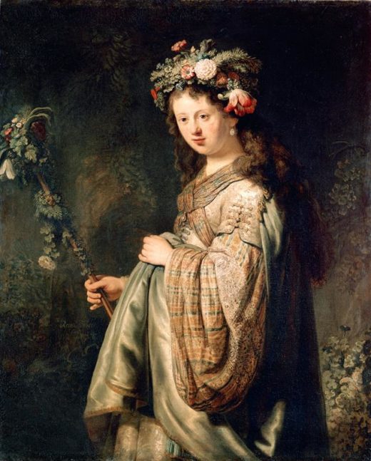 Rembrandt “Flora“ 124.7 x 100