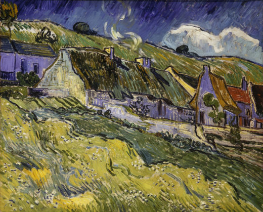 Vincent van Gogh “Strohgedeckte Haeuser”, 60 x 73 cm 1